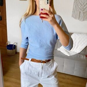 ORSAY Light Blue Dolman Style Sweater 🩵